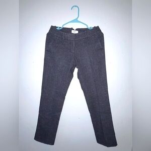 ANN TAYLOR LOFT PETITES Grey Tweed Slacks | Size 2P